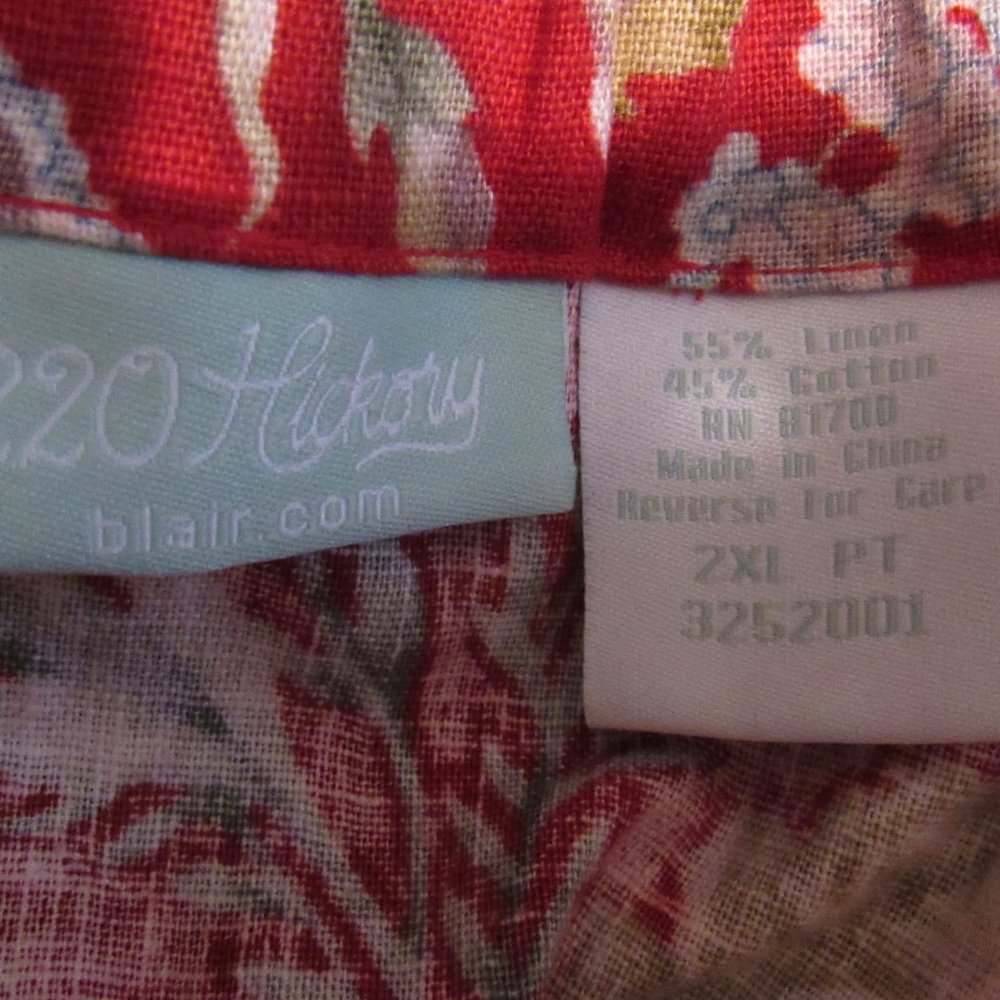 BLAIR HICKORY FLOWER SKIRT 2xl PT - Picture 5 of 6
